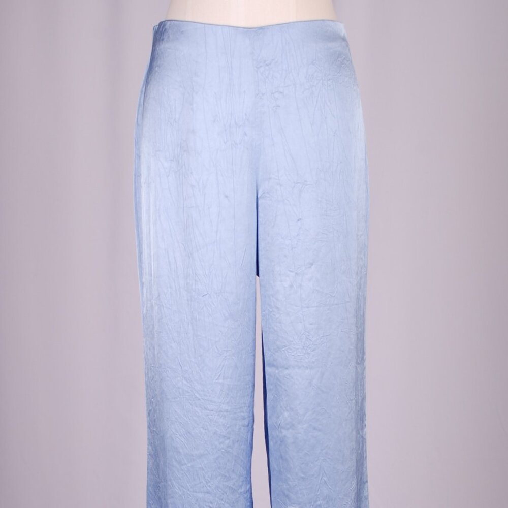 EUC Vince High-Rise Satin Wide Leg Pant, Sz - Lg - Picture 6 of 8